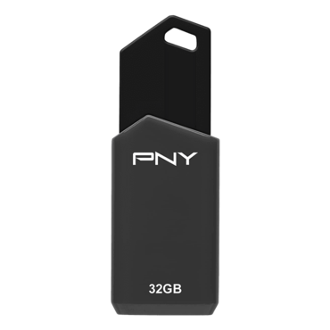 P-FD32GRTCG-GE, 32GB, USB 2.0, Gray, Flash Drive