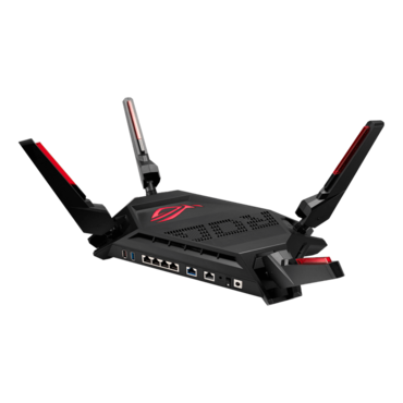 ROG Rapture GT-AX6000, IEEE 802.11ax, Dual-Band 2.4 / 5Ghz, 1148 / 4804 Mbps, 1x USB 2.0 / 3.2, 5x RJ45, Retail Wireless Router