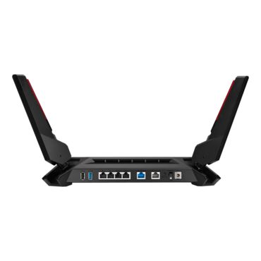 ROG Rapture GT-AX6000, IEEE 802.11ax, Dual-Band 2.4 / 5Ghz, 1148 / 4804 Mbps, 1x USB 2.0 / 3.2, 5x RJ45, Retail Wireless Router