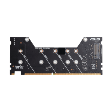 ROG DIMM.2 HS, DIMM.2 Adapter to 2 PCIe NVME SSD For ASUS ROG M9A, M10A, R6A, R6E, M12E, x399ZE MB