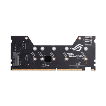 ROG DIMM.2 HS, DIMM.2 Adapter to 2 PCIe NVME SSD For ASUS ROG M9A, M10A, R6A, R6E, M12E, x399ZE MB
