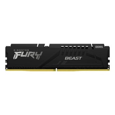 32GB FURY Beast DDR5 5200MHz, CL40, Black, DIMM Memory