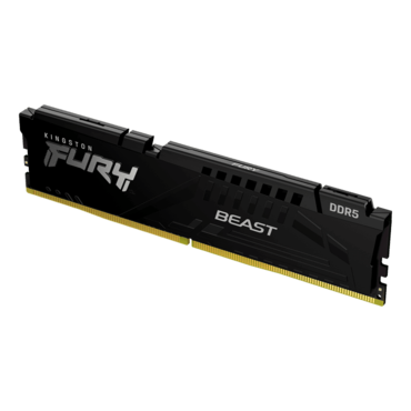 8GB FURY Beast DDR5 5200MHz, CL40, Black, DIMM Memory