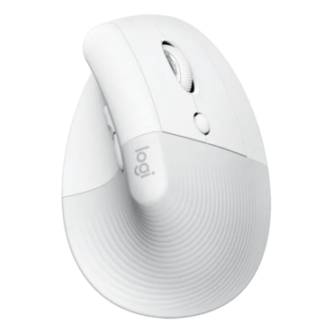 Lift, 4000dpi, Wireless/Bluetooth, Off-White, Optical Ergonomic Mouse