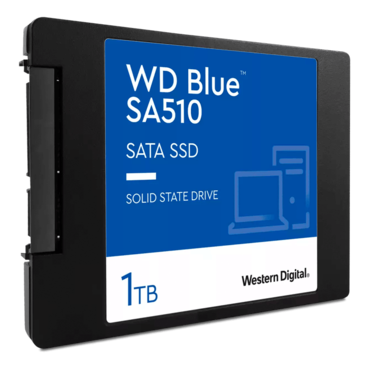 1TB Blue SA510 7mm, 560 / 520 MB/s, 3D TLC NAND, SATA 6Gb/s, 2.5&quot; SSD