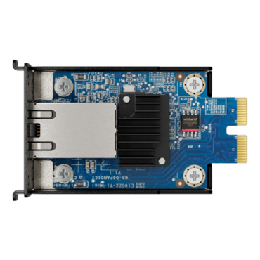 10/5/2.5/1 Gbps/100 Mbps Ethernet Network Adapter, E10G22-T1-Mini, (1x RJ45)