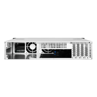 RM21-304, 4x 3.5&quot;/2.5&quot; Hotswap Bays, No PSU, microATX, Black, 2U Chassis