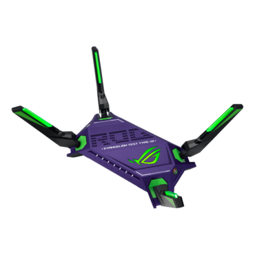 ROG RAPTURE GT-AX6000 EVA EDITION, IEEE 802.11ax, Dual-Band 2.4 / 5Ghz, 1148 / 4804 Mbps, 1x USB 2.0 / 3.2, 5x RJ45, Retail Wireless Router
