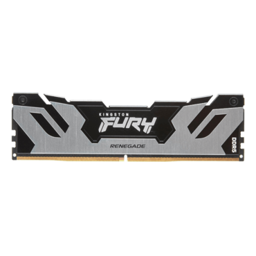16GB FURY Renegade DDR5 6000MT/s, CL32, Black/Silver, DIMM Memory