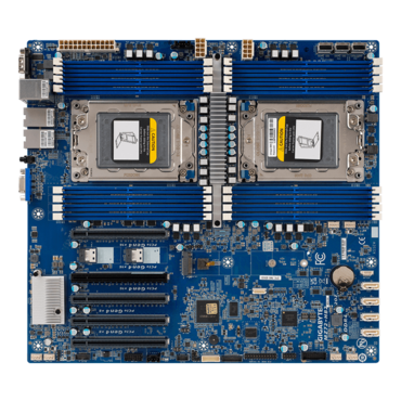 MZ72-HB2, AMD SoC, SP3 /2, DDR4-3200 4TB 3DS LRDIMM / 16, M.2, VGA, USB 3.0 / 2, 10GbLAN / 2, E-ATX Retail