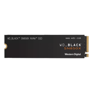 2TB Black SN850X, 7300 / 6600 MB/s, 3D NAND, PCIe NVMe 4.0 x4, M.2 2280 SSD