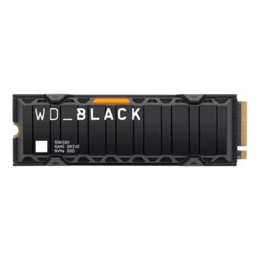 2TB Black SN850X, w/ Heatsink, 7300 / 6600 MB/s, 3D NAND, PCIe NVMe 4.0 x4, M.2 2280 SSD