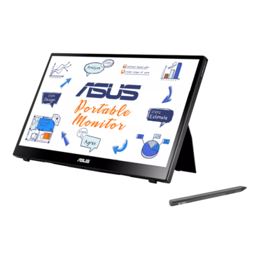 ZenScreen Ink MB14AHD, Touch, 14&quot; IPS, 1920 x 1080 (FHD), 5 ms, 60Hz, Portable Monitor