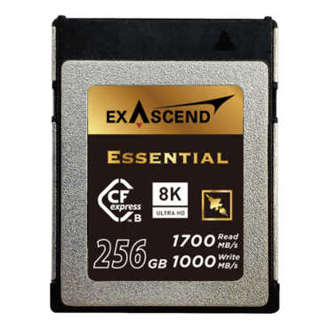 256GB CFE4, 1800 / 1700 MB/s, 3D TLC, PCIe NVMe 3.0 x2, CFexpress Type B Memory Card