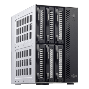 TerraMaster T6-423 (Diskless), Intel® Celeron® N5105/5095, 6-Bay, SATA, NAS Server Storage System