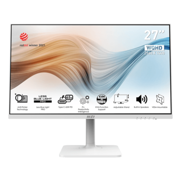 Modern MD272QPW, 27&quot; IPS, 2560 x 1440 (QHD), 4 ms, 75Hz, Monitor