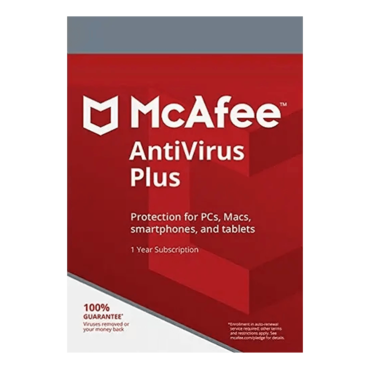 McAfee Antivirus Plus 10 Devices, 1 Year