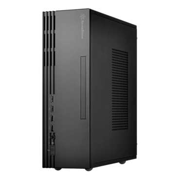 Milo ML11B, No PSU, microATX, Black, Slim Case