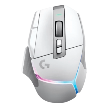 G502 X PLUS, 8 RGB Zones, 25600dpi, Wireless, White, HERO Gaming Mouse