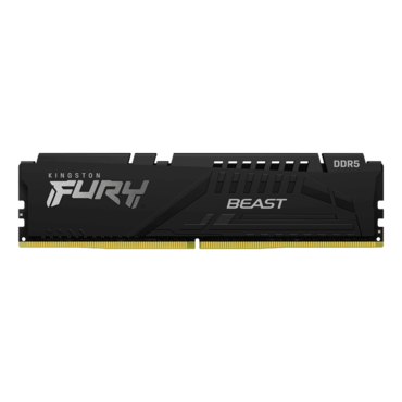16GB FURY Beast DDR5 6000MHz, CL36, Black, DIMM Memory