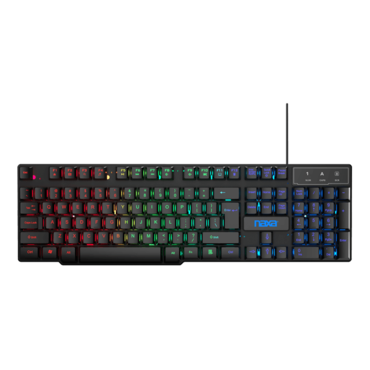 4-In-One (NG-5001A), RGB, Wired, Black, Membrane Gaming Keyboard & Mouse