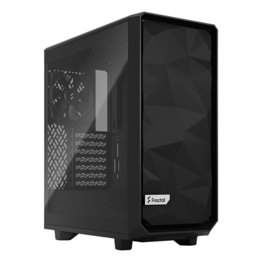 Meshify 2 Compact Lite, Tempered Glass, No PSU, ATX, Black, Mid Tower Case