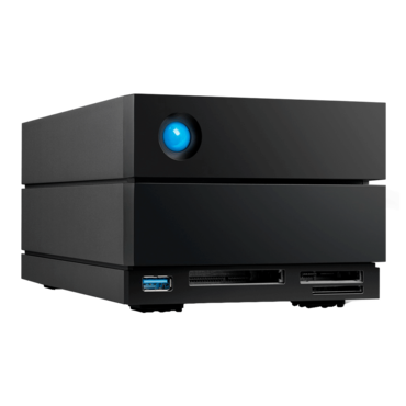 LaCie® 2big Dock (STLG28000400), 28TB External Drive, up to 550MB/s, Thunderbolt 3 / 2 - Retail