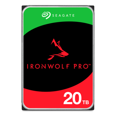 20TB IronWolf® Pro ST20000NT001, CMR, 7200 RPM, SATA 6Gb/s, 512e, 256MB cache, 3.5&quot; HDD