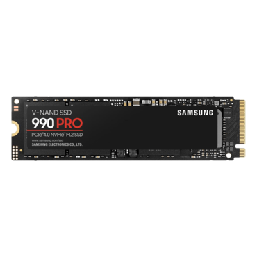 1TB 990 PRO, 7450 / 6900 MB/s, V-NAND 3-bit MLC, PCIe 4.0 x4 NVMe 2.0, M.2 2280 SSD