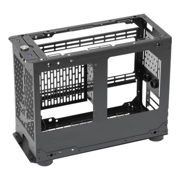 S610, No PSU, Mini-ITX, Obsidian Black, Mini Tower Case
