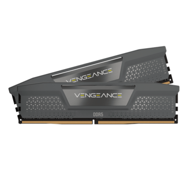 64GB (2 x 32GB) VENGEANCE® DDR5 5200MT/s, CL40, Grey, DIMM Memory