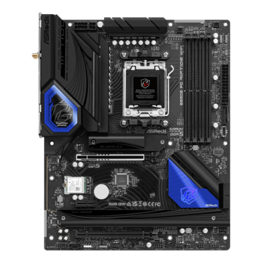 B650E PG Riptide WiFi, AMD B650 Chipset, AM5, ATX Motherboard