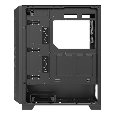 Sky One Lite, Tempered Glass, No PSU, ATX, Black, Mid Tower Case