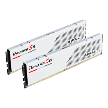 32GB (2 x 16GB) Ripjaws S5 DDR5 5200MT/s, CL28, White, DIMM Memory