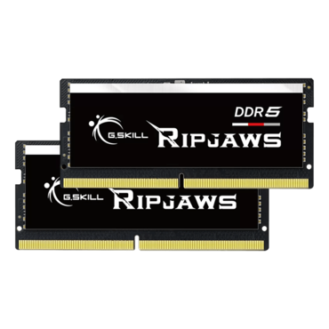 32GB (2 x 16GB) Ripjaws DDR5 4800MT/s, CL34, SO-DIMM Memory