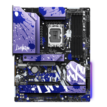 Z790 LiveMixer, Intel® Z790 Chipset, LGA 1700, ATX Motherboard