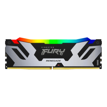 16GB FURY Renegade DDR5 7200MT/s, CL38, Black/Silver, RGB LED, DIMM Memory
