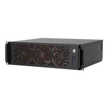 AMD EPYC™, No GPU/small GPU, 3U Rackmount Liquid Cooled Workstation PC