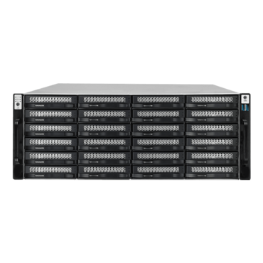 TerraMaster U24-722-2224 (Diskless), Intel® Xeon® E-2224G/2244G, 24-Bay, SATA, 4U NAS Server Storage System
