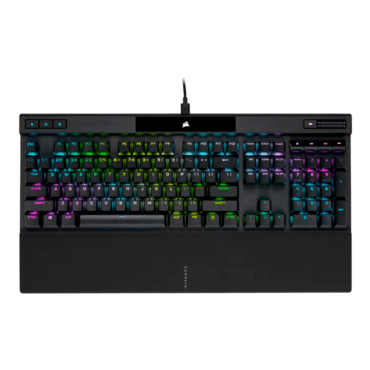 K70 RGB PRO, RGB LED, Cherry MX Speed, Wired USB, Black, Mechanical Gaming Keyboard