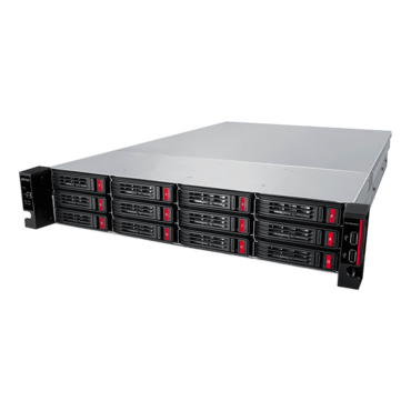 TeraStation™ TS51220RH TS51220RH4804 (12TBx4 HDDs included), 12-bay 2U NAS Server, Alpine AL524, 4-core 2.04GHz processor, 16GB DDR4 RAM, SATA 6Gb/s, 10GbLAN / 2, 1GbLAN/ 2, USB 3.2 / 2, 500W PSU