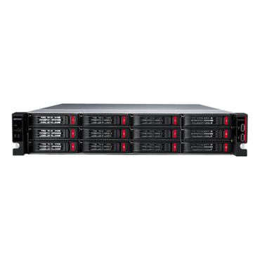 TeraStation™ TS51220RH TS51220RH3204 (8TBx4 HDDs included), 12-bay 2U NAS Server, Alpine AL524, 4-core 2.04GHz processor, 16GB DDR4 RAM, SATA 6Gb/s, 10GbLAN / 2, 1GbLAN/ 2, USB 3.2 / 2, 500W PSU