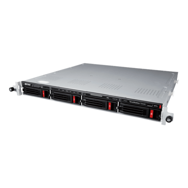 TeraStation™ 5420RN TS5420RN1604 (4TBx4 HDDs included), 4-bay 1U NAS Server, Alpine AL524, 4-core 2.04GHz processor, 8GB DDR4 RAM, SATA 6Gb/s, 10GbLAN, 1GbLAN/ 2, USB 3.2 / 2, 100W PSU