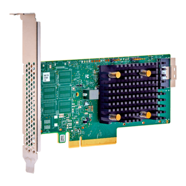 MegaRAID 9540-8i, Tri-mode SATA/SAS/PCIe (NVMe) 12Gb/s, 8-Port, PCIe 4.0 x8, Controller