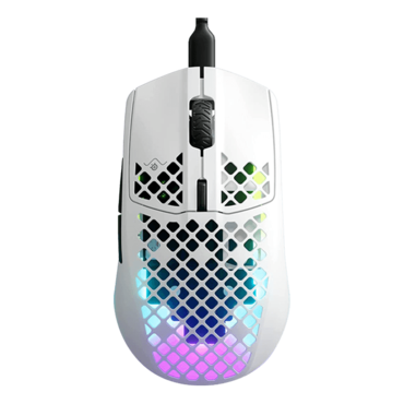 AEROX 3 (2022), 3 RGB Zones, 8500dpi, Wired, Snow, Optical Gaming Mouse