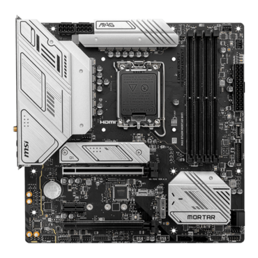 MAG B760M MORTAR WIFI, Intel® B760 Chipset, LGA 1700, microATX Motherboard