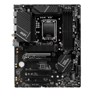 PRO B760-P WIFI DDR4, Intel® B760 Chipset, LGA 1700, ATX Motherboard