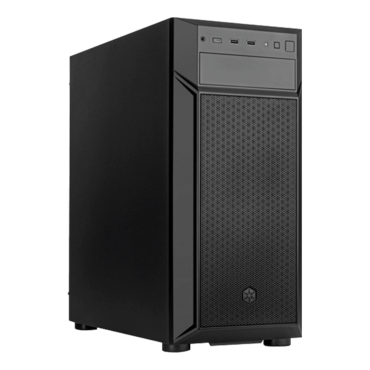 FARA 513, w/ USB-C, No PSU, ATX, Black, Mid Tower Case