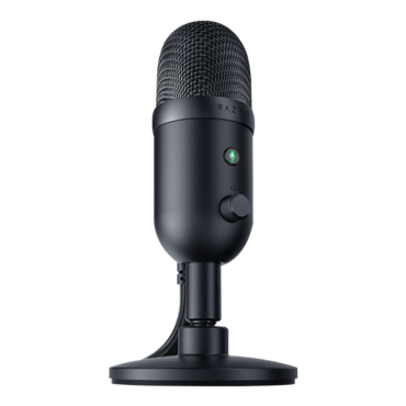 Seiren V2 X, Anti-Vibration, 25 mm Condenser, Black, Gaming Microphone