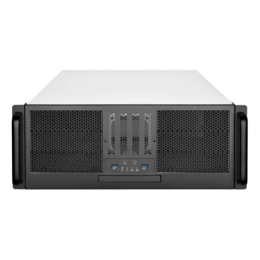 RM41-506 4U Rackmount Chassis, 6x 5.25", 4x 3.5", 3x 2.5" Black